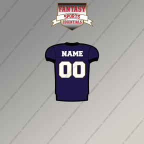 2000s Baltimore Ravens Personalized Home Jersey Magnets