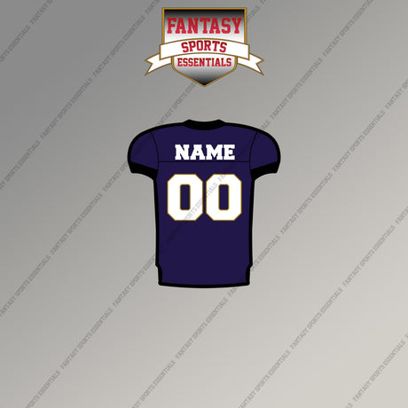 2000s Baltimore Ravens Personalized Home Jersey Magnets