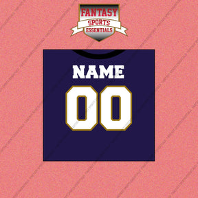 2000s Baltimore Ravens Personalized Home Jersey Wall Art Prints