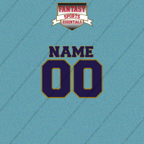 2000s Baltimore Ravens Personalized Name and Number Car Decals