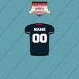 2000s Buffalo Bills Personalized Home Jersey Car Decals