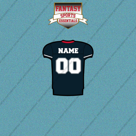 2000s Buffalo Bills Personalized Home Jersey Car Decals