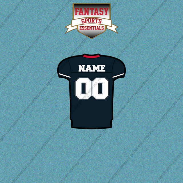 2000s Buffalo Bills Personalized Home Jersey Car Decals