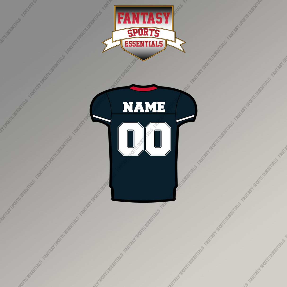 2000s Buffalo Bills Personalized Home Jersey Magnets