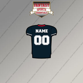 2000s Buffalo Bills Personalized Home Jersey Magnets