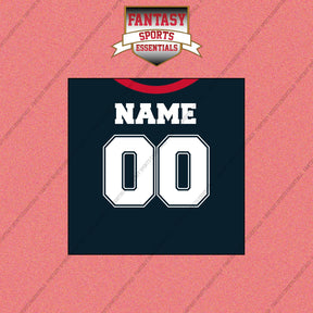 2000s Buffalo Bills Personalized Home Jersey Wall Art Prints
