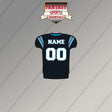 2000s Carolina Panthers Personalized Home Jersey Magnets
