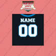 2000s Carolina Panthers Personalized Home Jersey Wall Art Prints