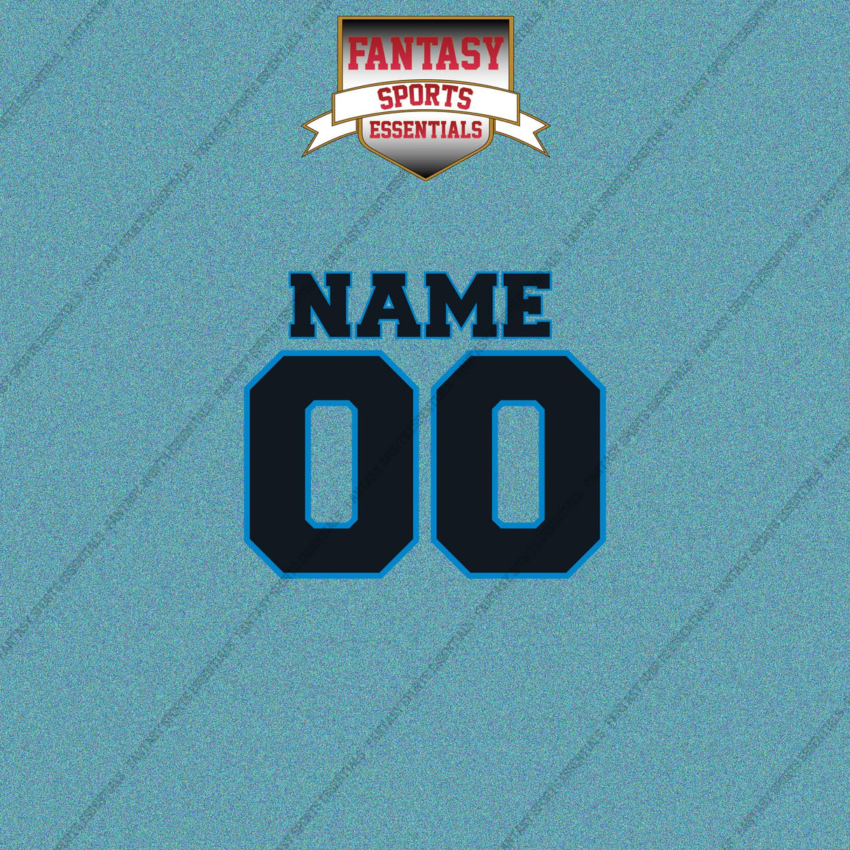 2000s Carolina Panthers Personalized Name and Number Car Decals