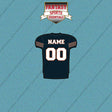 2000s Chicago Bears Personalized Home Jersey Car Decals