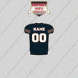 2000s Chicago Bears Personalized Home Jersey Glossy Stickers