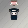 2000s Chicago Bears Personalized Home Jersey Magnets