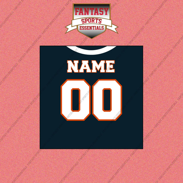 2000s Chicago Bears Personalized Home Jersey Wall Art Prints