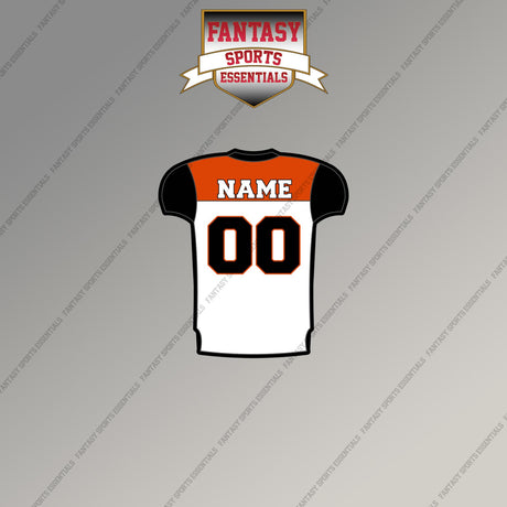 2000s Cincinnati Bengals Personalized Away Jersey Magnets