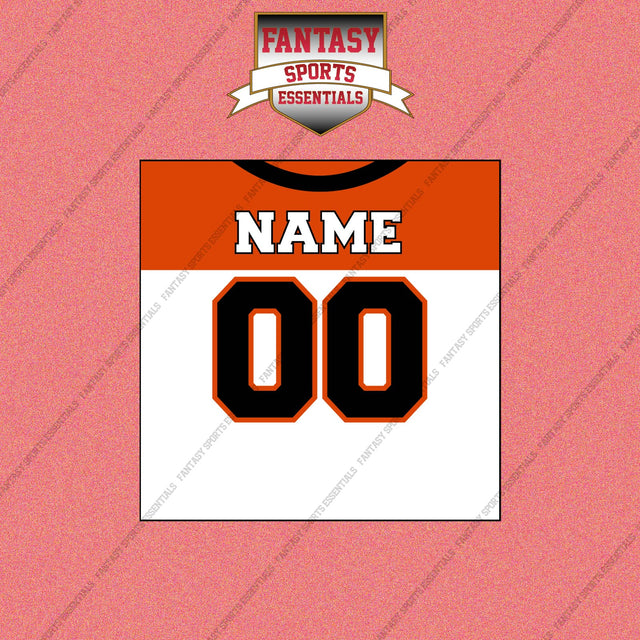 2000s Cincinnati Bengals Personalized Away Jersey Wall Art Prints