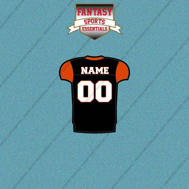 2000s Cincinnati Bengals Personalized Home Jersey Car Decals