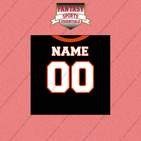 2000s Cincinnati Bengals Personalized Home Jersey Wall Art Prints