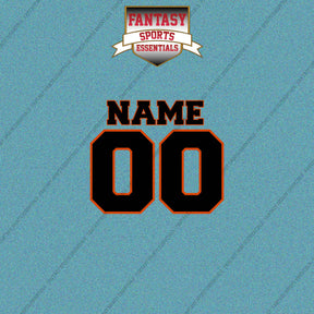 2000s Cincinnati Bengals Personalized Name and Number Car Decals