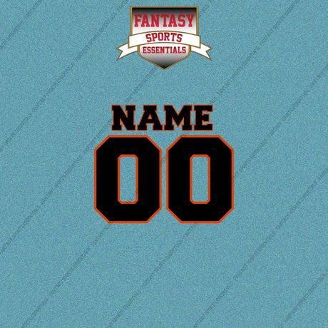 2000s Cincinnati Bengals Personalized Name and Number Car Decals