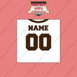 2000s Cleveland Browns Personalized Away Jersey Wall Art Prints