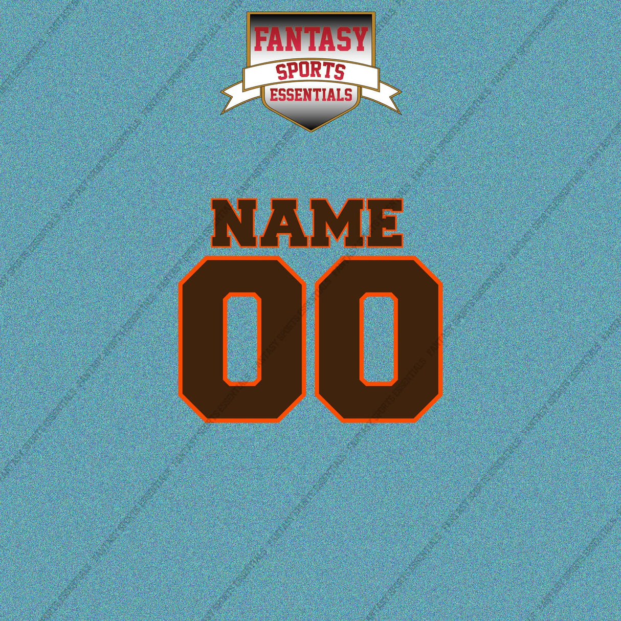 2000s Cleveland Browns Personalized Name and Number Car Decals