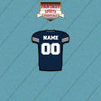 2000s Dallas Cowboys Personalized Home Jersey Car Decals