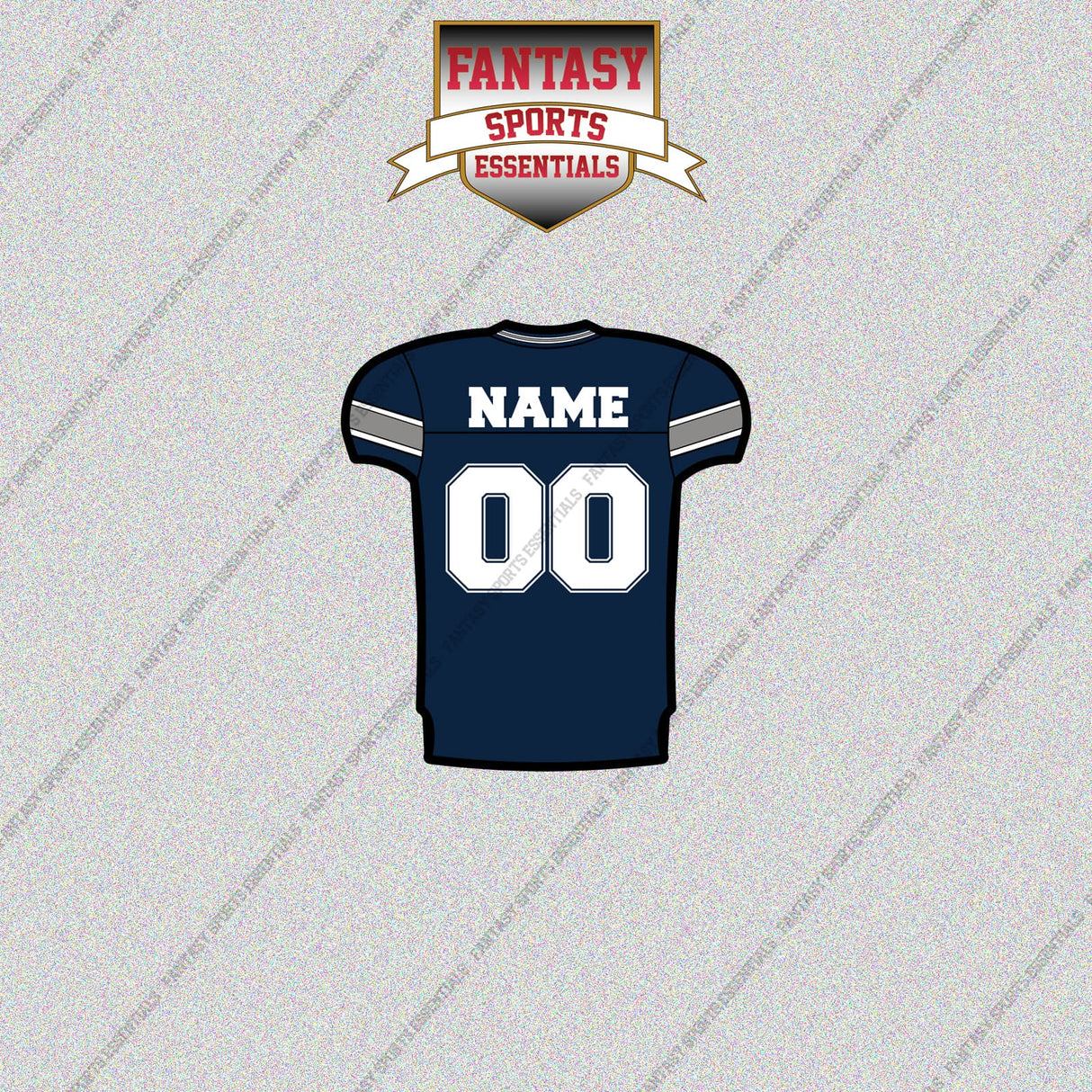 2000s Dallas Cowboys Personalized Home Jersey Glossy Stickers