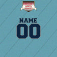 2000s Dallas Cowboys Personalized Name and Number Car Decals