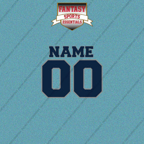 2000s Dallas Cowboys Personalized Name and Number Car Decals