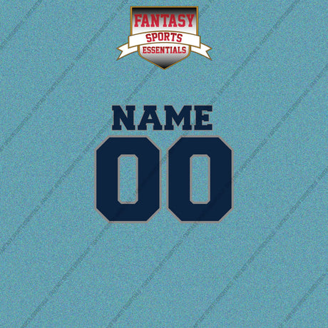 2000s Dallas Cowboys Personalized Name and Number Car Decals