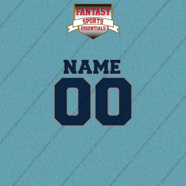 2000s Dallas Cowboys Personalized Name and Number Car Decals
