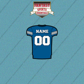 2000s Detroit Lions Personalized Home Jersey Car Decals