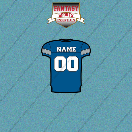 2000s Detroit Lions Personalized Home Jersey Car Decals