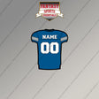 2000s Detroit Lions Personalized Home Jersey Magnets