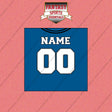 2000s Detroit Lions Personalized Home Jersey Wall Art Prints