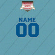 2000s Detroit Lions Personalized Name and Number Car Decals