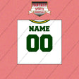 2000s Green Bay Packers Personalized Away Jersey Wall Art Prints