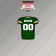 2000s Green Bay Packers Personalized Home Jersey Magnets