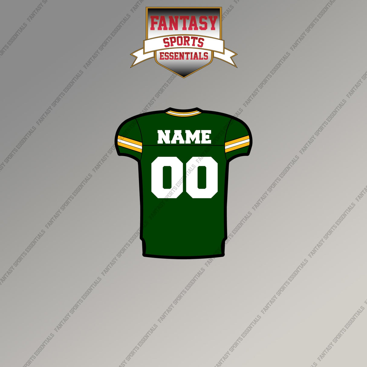 2000s Green Bay Packers Personalized Home Jersey Magnets