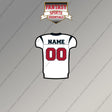 2000s Houston Texans Personalized Away Jersey Magnets