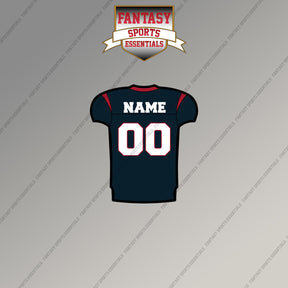 2000s Houston Texans Personalized Home Jersey Magnets
