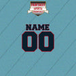 2000s Houston Texans Personalized Name and Number Car Decals