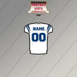 2000s Indianapolis Colts Personalized Away Jersey Magnets