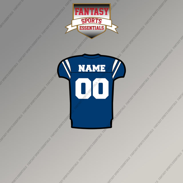 2000s Indianapolis Colts Personalized Home Jersey Magnets