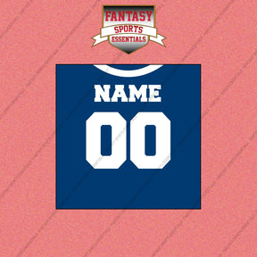 2000s Indianapolis Colts Personalized Home Jersey Wall Art Prints