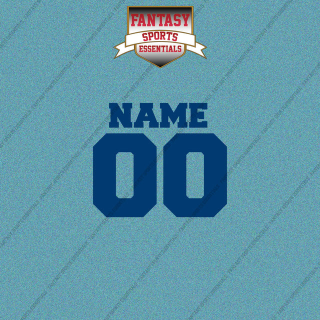 2000s Indianapolis Colts Personalized Name and Number Car Decals