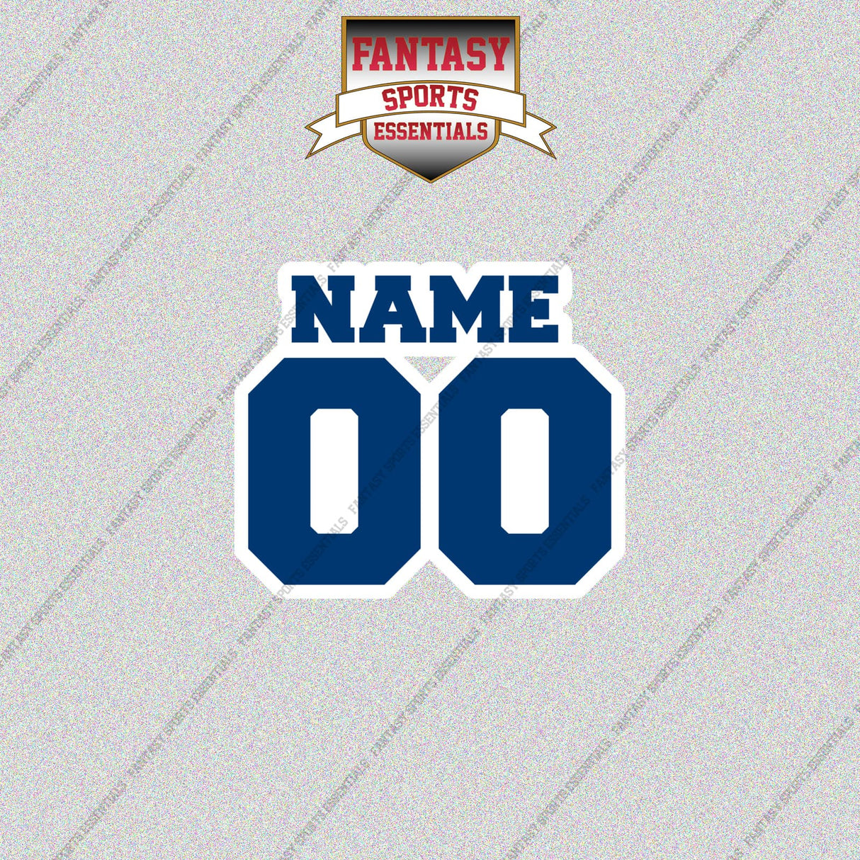 2000s Indianapolis Colts Personalized Name and Number Glossy Stickers