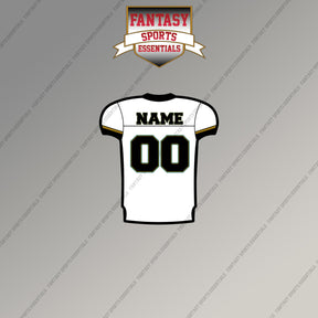 2000s Jacksonville Jaguars Personalized Away Jersey Magnets