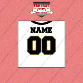 2000s Jacksonville Jaguars Personalized Away Jersey Wall Art Prints
