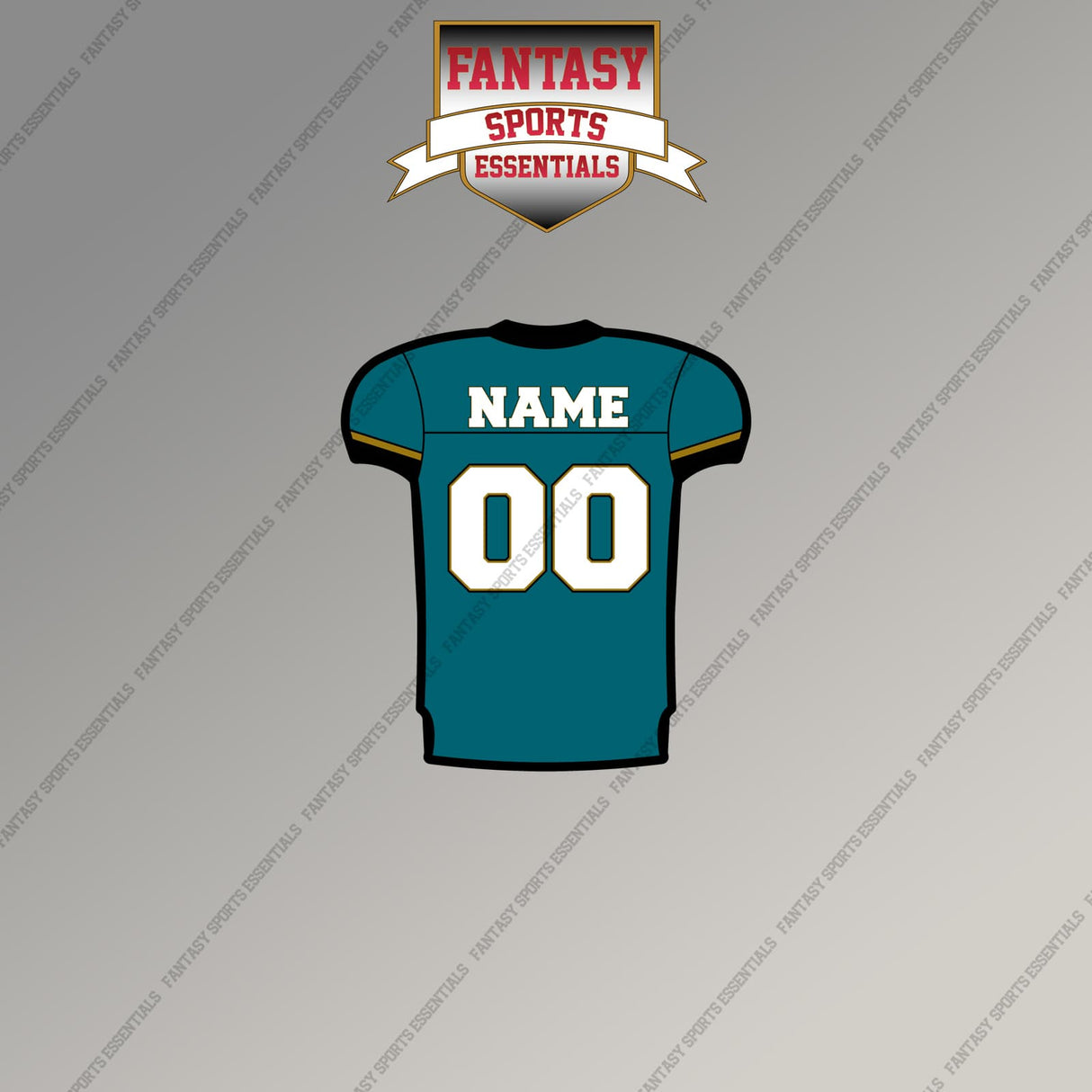 2000s Jacksonville Jaguars Personalized Home Jersey Magnets